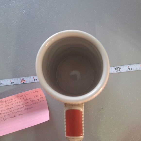 1985 Budweiser “A” Series Clydesdale Beer Stein Limited Edition Ceramarte Brazil - Picture 7 of 11